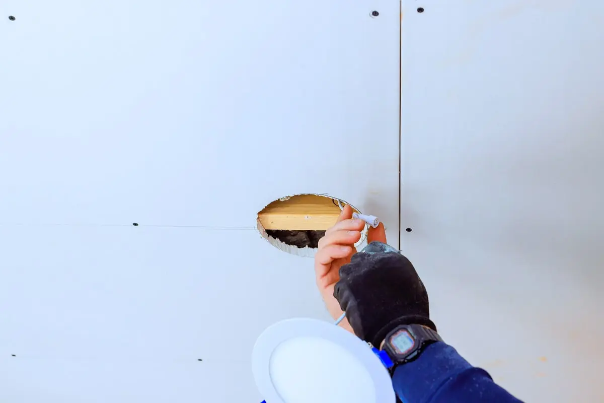 Pot light installation Barrie, Ontario